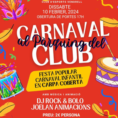 CARNAVAL al Paquing del CLUB