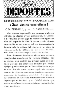 Crònica del Vendrell Portavoz Católico de la Villa del 25 de Març 1961
