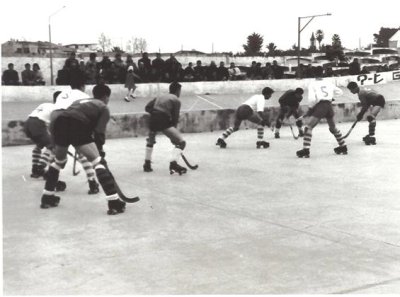Partit entre el CE Vendrell i el CP Calafell. Foto del 1962 II