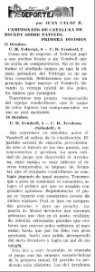 Crònica del Vendrell Portavoz Católico de la Villa del 24 Octubre 1964 - I