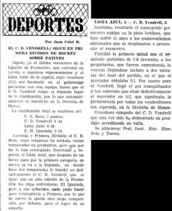 Crònica de la Revista Vendrell Portavoz Católico de la Villa del 17 de juliol de 1965