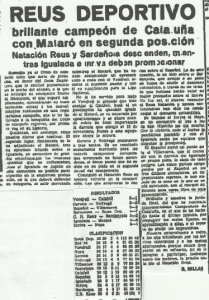 Crònica del diari El Mundo Deportivo del 22 de març de 1967